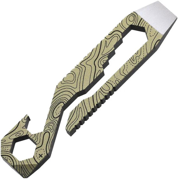 Griffin Pocket Tool GPT Original Topographic GPT-SS-UV-TOPO by Griffin Pocket Tool