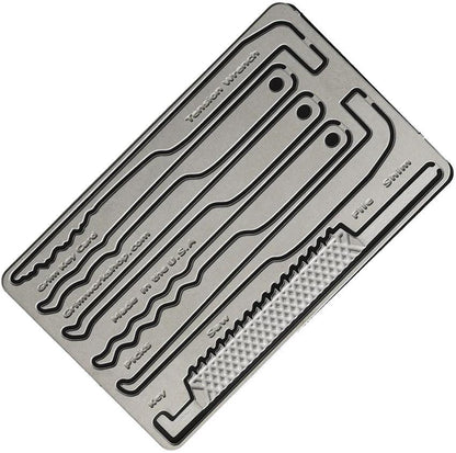 Grim Workshop Lock Picking and Escape Card GWGRIMKEYCRD by Grim Workshop