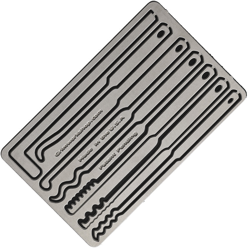 Grim Workshop Lockpick Card GWLOCKCRD