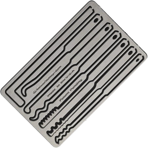 Grim Workshop Lockpick Card GWLOCKCRD by Grim Workshop