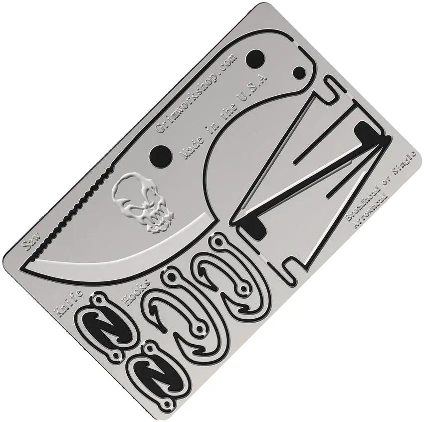 Grim Workshop Bushcraft Card GWBUSHCRD by Grim Workshop