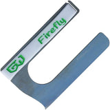 Grim Workshop Firefly Blade Card Knife GWFLYBLDCRD - Glow In The Dark Handle Wrap With Hidden Ferrocerium Rod by Grim Workshop