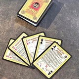 Grim Workshop Playing Cards - Fire Starting Techniques Deck For Flint And Steel And Ferrocerium Fire Methods by Grim Workshop