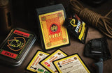 Grim Workshop Playing Cards - Fire Starting Techniques Deck For Flint And Steel And Ferrocerium Fire Methods by Grim Workshop