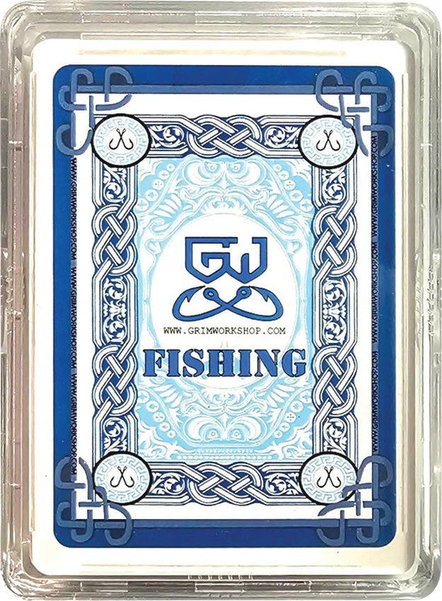 Grim Workshop Playing Cards Survival Fish GWFISHDEC by Grim Workshop