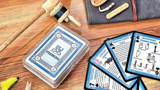 Grim Workshop Survival Fish Playing Cards - Improvised Tackle Guides And Survival Fishing Techniques by Grim Workshop
