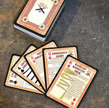 Grim Workshop Lock Picking Playing Cards GWLOCKDEC - Travel Ready Deck With Practical Lock Tips And Emergency Signals by Grim Workshop