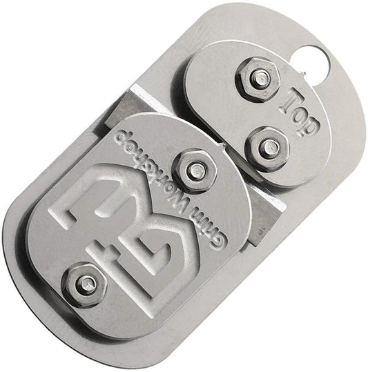 Grim Workshop Cordage Making Dog Tag Tool GWCORDTAG by Grim Workshop