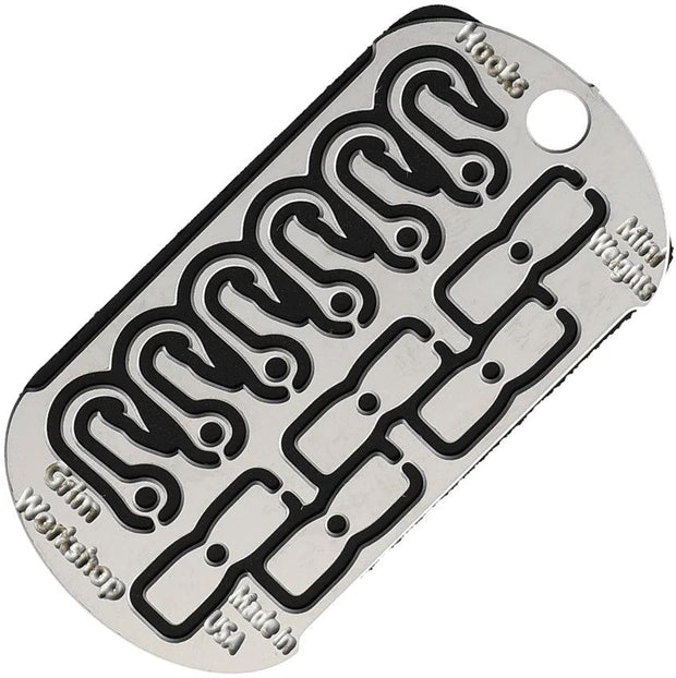 Grim Workshop Mini Hook Dog Tag GWMINIHOOKTAG by Grim Workshop