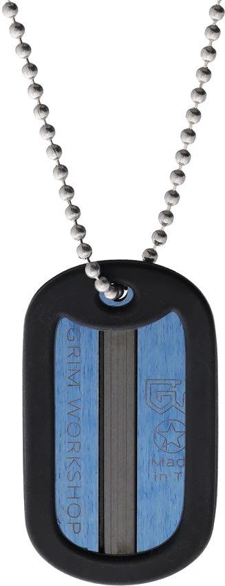 Grim Workshop Hot Shot Dog Tag GWDTAGHOTSHBL by Grim Workshop