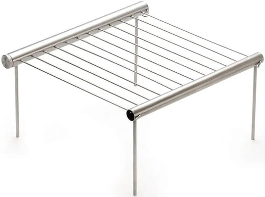 Grilliput Camp Grill GRL42001 - Durable Stainless Construction With Compact Foldable Design For Easy Storage by Grilliput