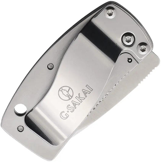 G.Sakai Money Clip Framelock Tanto 11603 by G.Sakai