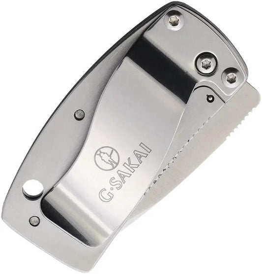 G.Sakai Money Clip Framelock Tanto 11604 by G.Sakai