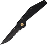 GT KNIVES Auto Button Lock DP Serrated GT104 by GT KNIVES