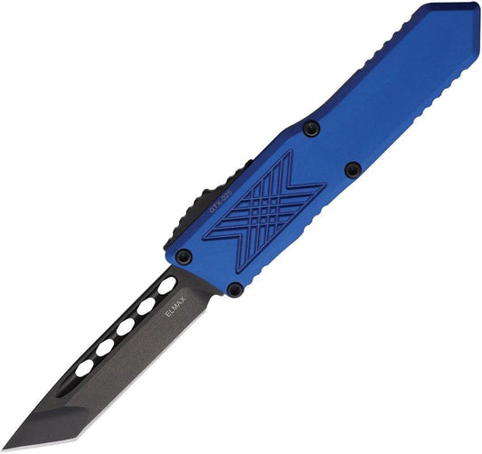 Guardian Tactical Auto GTX025 OTF Tanto Blue 12-4121 BL by Guardian Tactical