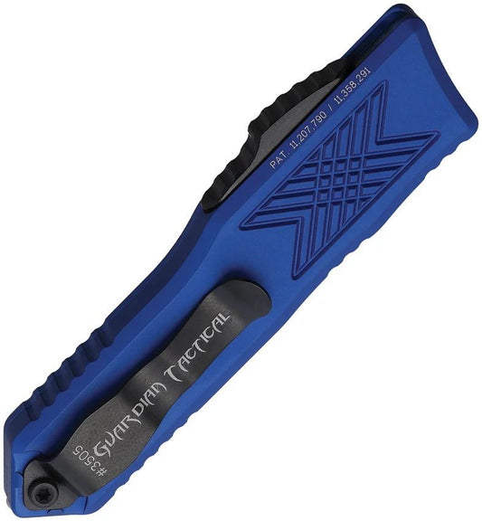 Guardian Tactical Auto GTX025 OTF Tanto Blue 12-4121 BL by Guardian Tactical