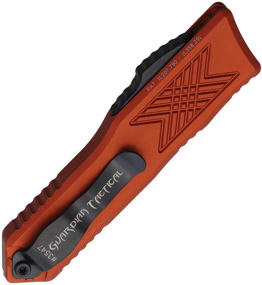 Guardian Tactical Auto GTX025 OTF Tanto Org 12-4121 BO by Guardian Tactical