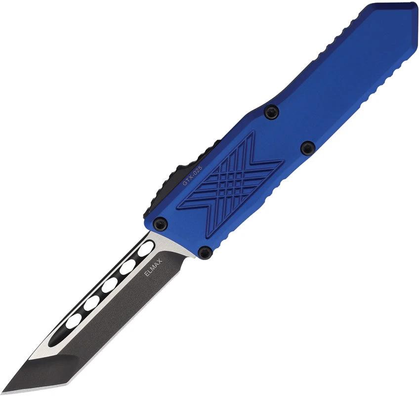 Guardian Tactical Auto GTX025 OTF Tanto Blue 12-4221 BL by Guardian Tactical