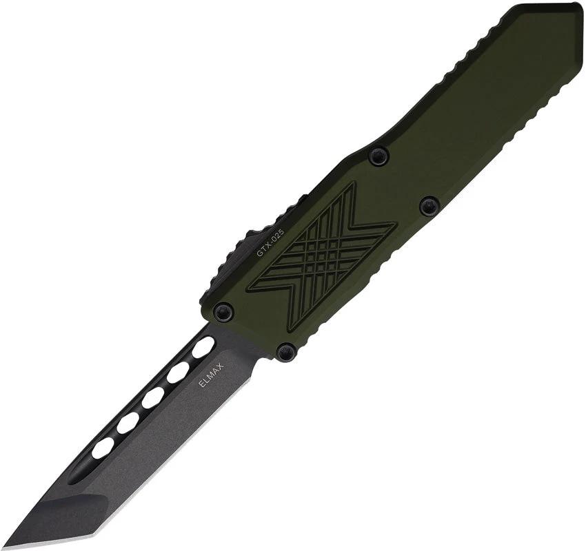 Guardian Tactical Auto GTX025 OTF Tanto OD 12-8121 by Guardian Tactical