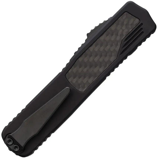 Guardian Tactical Auto Scout OTF CF 14-2111 - Automatic Opening Knife With Elmax Blade And Carbon Fiber Inlay by Guardian Tactical