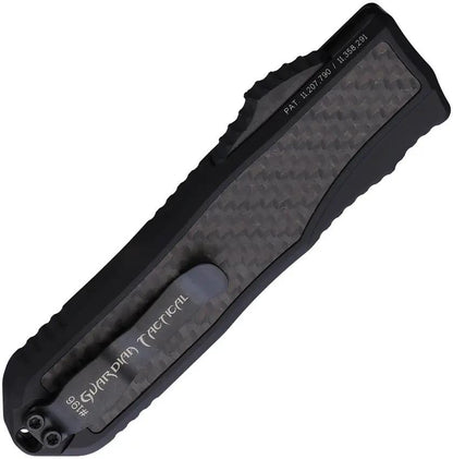 Guardian Tactical Auto Recon 035 OTF SE Black - Automatic Opening Knife With MagnaCut Steel Spear Point Blade by Guardian Tactical
