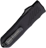Guardian Tactical Auto Recon 035 G2 OTF - Black MagnaCut Dagger Blade, Automatic Opening, Aluminum Handle by Guardian Tactical