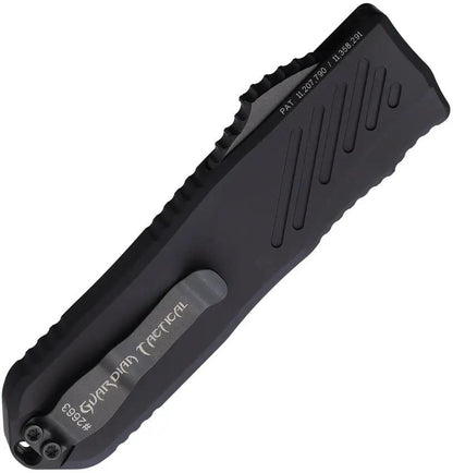 Guardian Tactical Auto Recon 035 G2 OTF - Black MagnaCut Dagger Blade, Automatic Opening, Aluminum Handle by Guardian Tactical