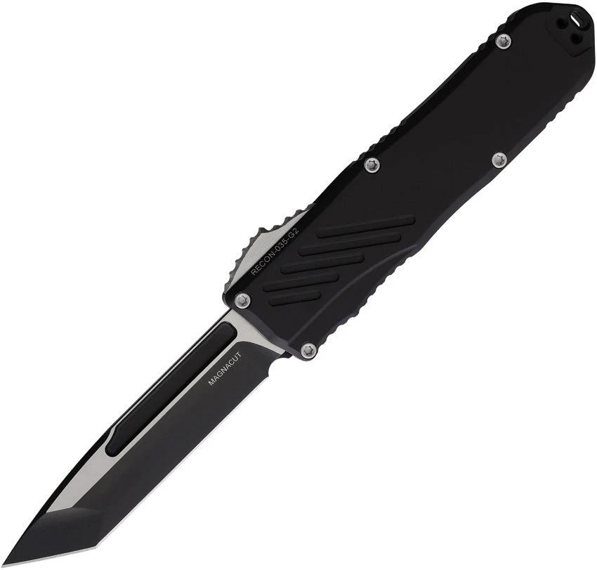Guardian Tactical Auto Recon 035 G2 OTF Black 93221 TWO TONE BLK by Guardian Tactical