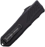 Guardian Tactical Auto Recon 035 OTF Knife - Automatic Opening MagnaCut Black Stonewash Blade by Guardian Tactical