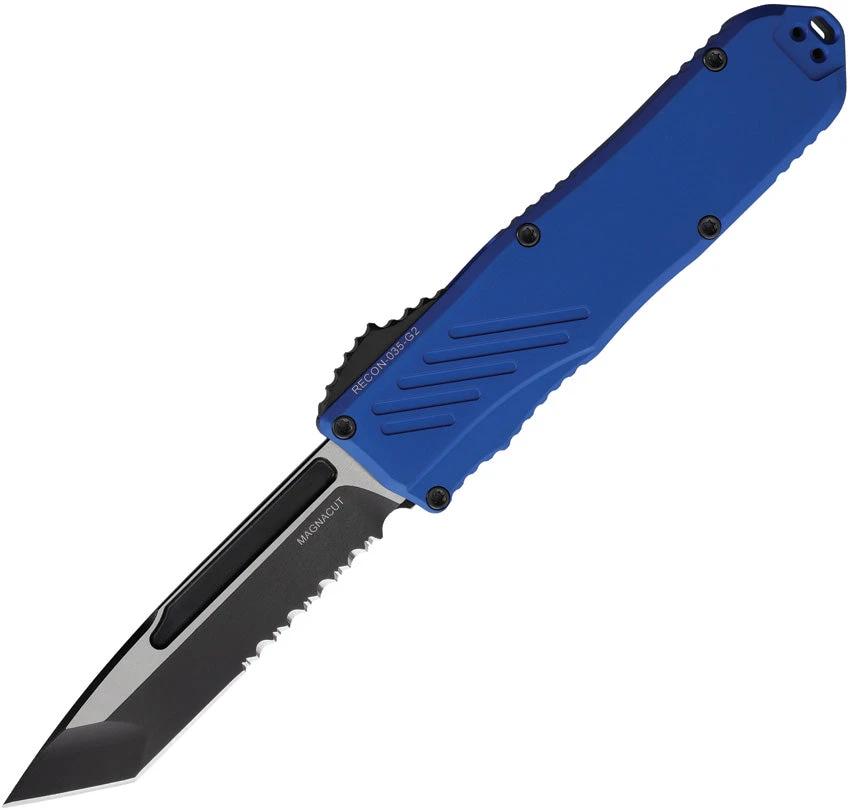 Guardian Tactical Auto Recon 035 OTF SE Blu GT 94222-BLUE by Guardian Tactical
