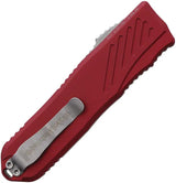 Guardian Tactical Auto Recon 035 OTF - Automatic Opening Knife With Red Aluminum Handle by Guardian Tactical