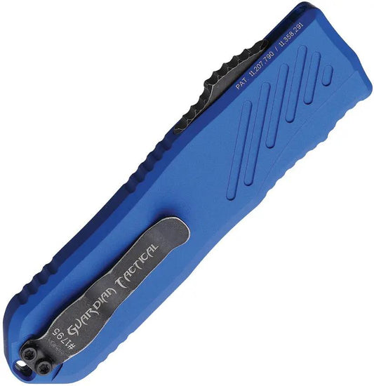 Guardian Tactical Auto Recon 035 G2 OTF Blue Knife - Automatic Opening MagnaCut Blade by Guardian Tactical