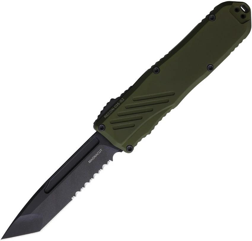 Guardian Tactical Auto Recon 035 OTF OD Tanto 98122 by Guardian Tactical