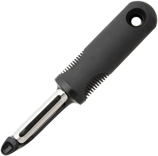 Gatco Vegetable Peeler G70022 - Ergonomic Black Zytel Handle With Satin 420 Stainless Blade 7.5 Inch by Gatco