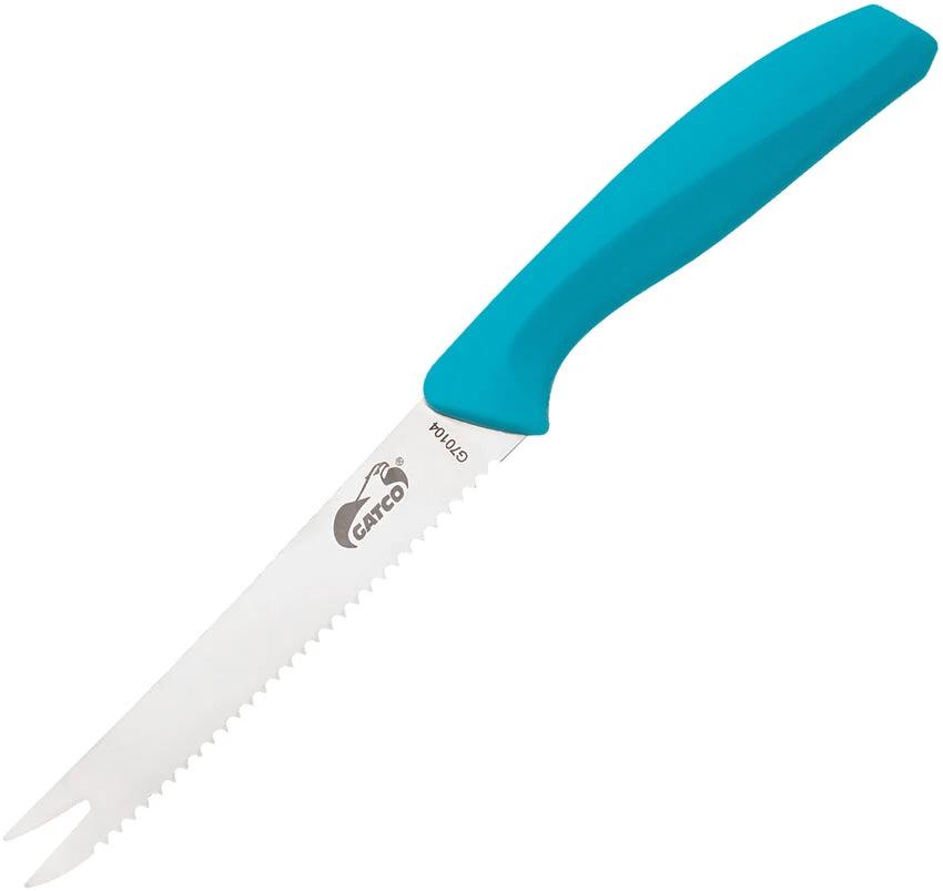 Gatco Tomato Knife Teal G70104 by Gatco