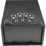 GunVault Mini 1000 Pistol Safe - 16 Gauge Steel, Foam-Lined Interior, Programmable Keypad by Gun Vault