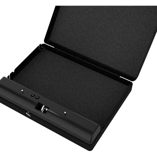 Gun Vault Micro Vault Flag Edition MV500F - Instant Open No Eyes Keypad With All Steel Case And American Flag Artwork by Gun Vault