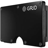 GRID Wallet Black Aluminum Wallet ALUBLK-CLIP by GRID Wallet