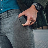 GRID Wallet Black Aluminum Wallet ALUBLK-CLIP by GRID Wallet