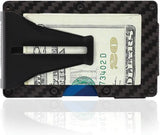 GRID Carbon Fiber Wallet CARBON-CLIP - RFID Protection With Slim Durable Build Quality by GRID Wallet