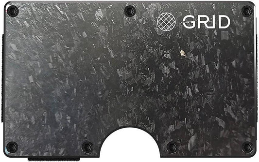 GRID Wallet Forged Carbon Fiber Wallet FRGCARBON-CLIP by GRID Wallet