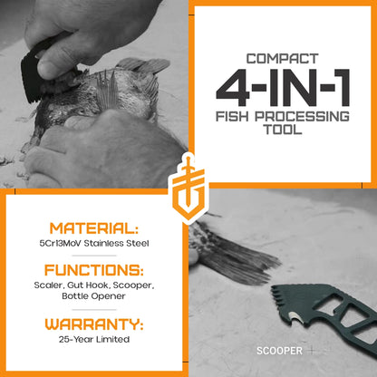 Gerber Gutsy Compact Processing Tool – Silver