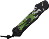 Heretic Knives Auto Hydra OTF - Camo Aluminum Handle, MagnaCut Tanto Blade, Pocket Clip by Heretic Knives