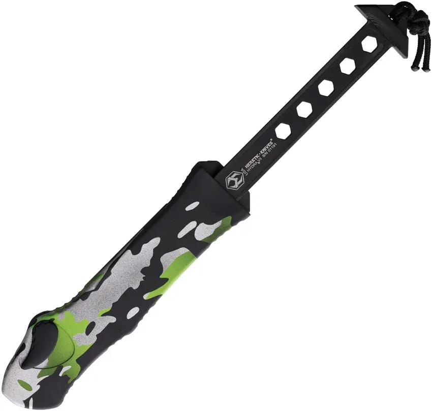 Heretic Knives Auto Hydra OTF Recurve Camo H008-10A-HCAMO by Heretic Knives