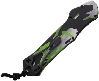 Heretic Knives Auto Hydra OTF Recurve Camo H008-10A-HCAMO by Heretic Knives
