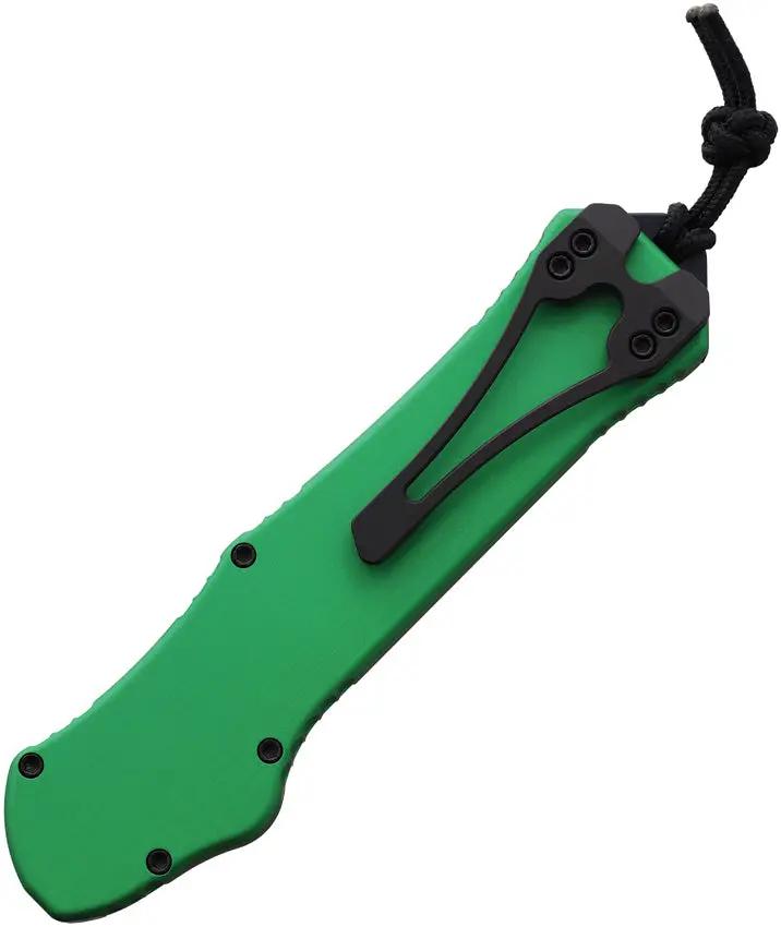 Heretic Knives Auto Hydra OTF Recurve Toxic H008-11A-TXGRN by Heretic Knives