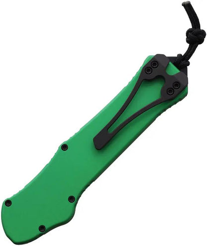 Heretic Knives Auto Hydra OTF Recurve Toxic H008-11A-TXGRN by Heretic Knives