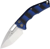 Heretic Knives Auto Medusa Button Lock Blue H011-2A-G10BLU by Heretic Knives