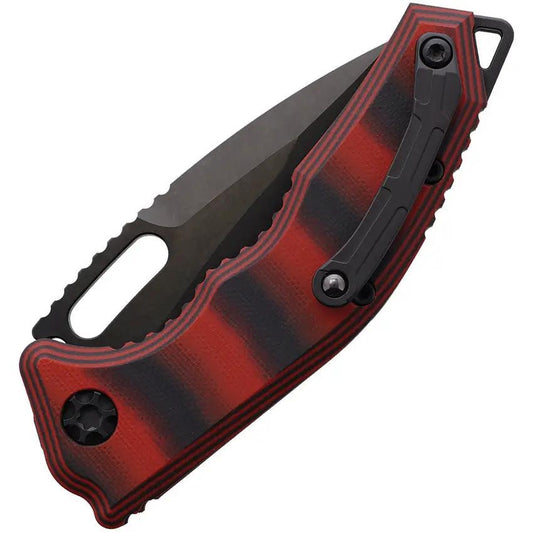 Heretic Knives Auto Medusa Button Lock Red H012-6A-G10/RD by Heretic Knives