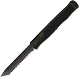 Heretic Knives Auto Cleric II OTF DLC FS OD H019-6C-GRN by Heretic Knives